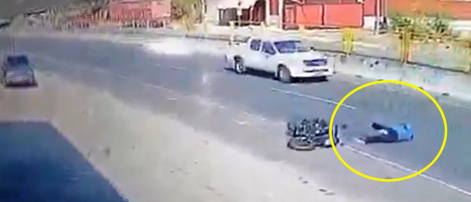 PNC busca a conductor que ocasionó un grave accidente de tránsito en Zacatecoluca