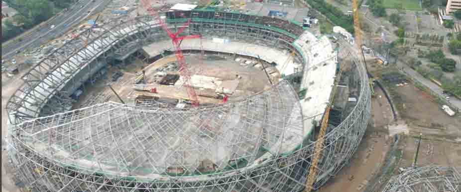 Así avanza el nuevo Estadio Nacional de El Salvador