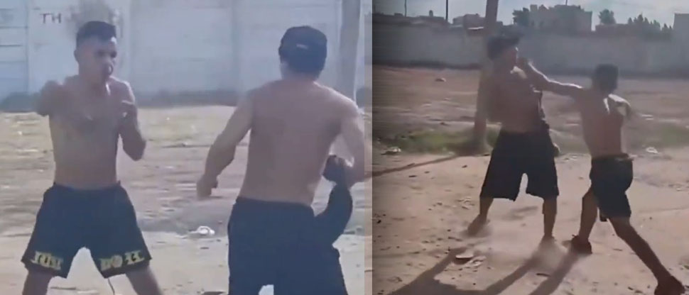 Argentina: pelea entre hombres se vuelve viral ya que uno de ellos solo tiene un brazo