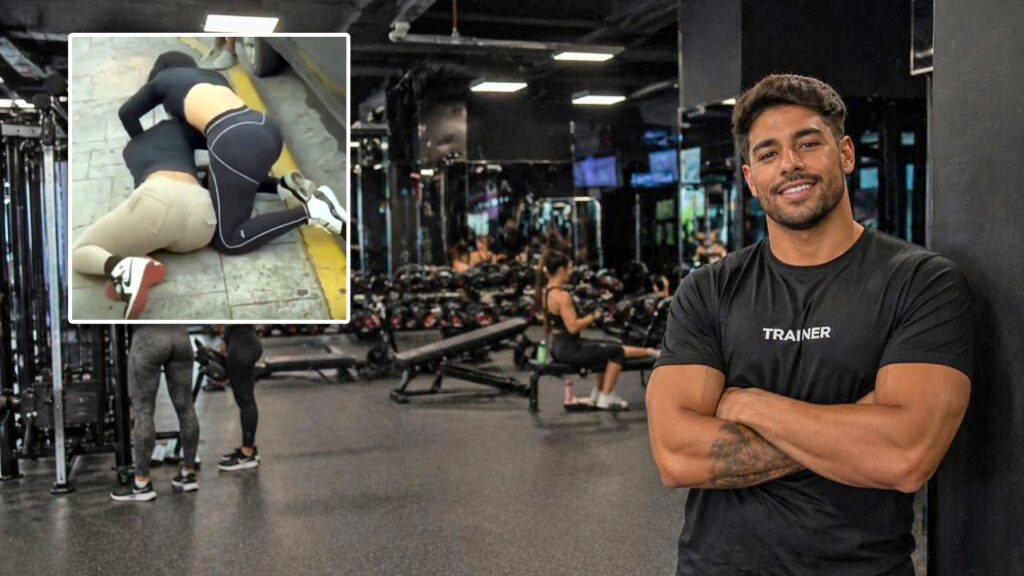 Mujeres se pelean el amor de un entrenador a las afueras de un gimnasio
