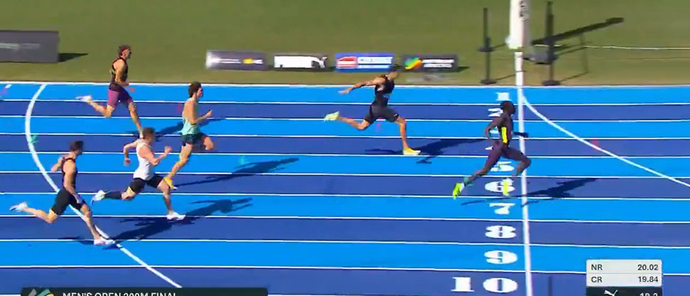 Gout Gout, de 18 años, superó el récord de Usain Bolt tras correr los 200 metros en 19,67 segundos