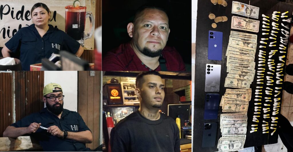 A prisión: capturan a empleados y clientes por vender drogas en restaurantes y bares de la Miramonte