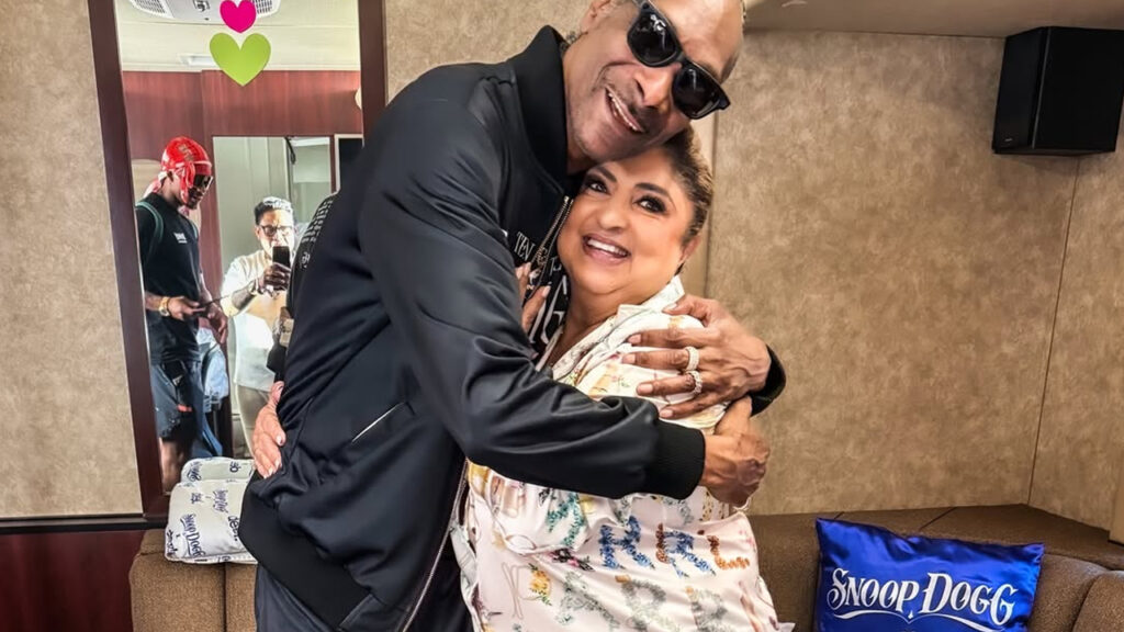 Así fue el emocionante encuentro entre Nory Flores y Snoop Dog