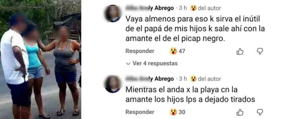 Salvadoreña hace «famoso» a su esposo en la que sale con su amante por reconocer a una persona ahogada