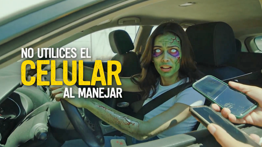 “No entres en modo Zombie”, campaña del VMT busca reducir siniestralidad vial en estas vacaciones