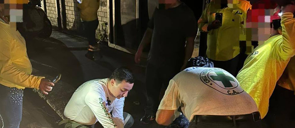 Hombre sufre múltiples lesiones tras ser arrollado en Mejicanos