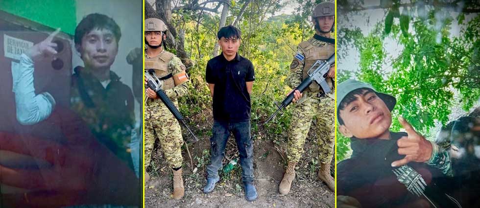 Cae sujeto que pretendía ingresar de forma ilegal a El Salvador: le hallaron imágenes alusivas a la MS-13