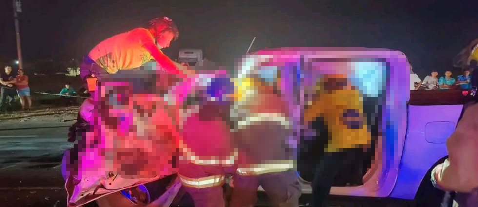 2 mujeres sin vida y 1 hombre lesionado de gravedad tras choque en Sonsonate