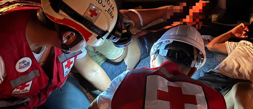 Una mujer y un hombre resultan lesionados tras fuerte accidente en la Troncal del Norte