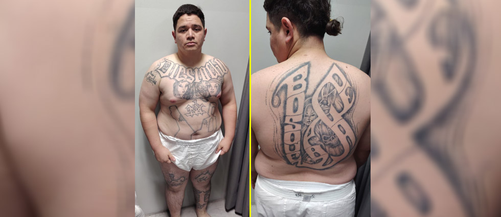 Capturan a peligroso 18 que venía sin alerta migratoria en un vuelo federal e intentó ingresar a El Salvador