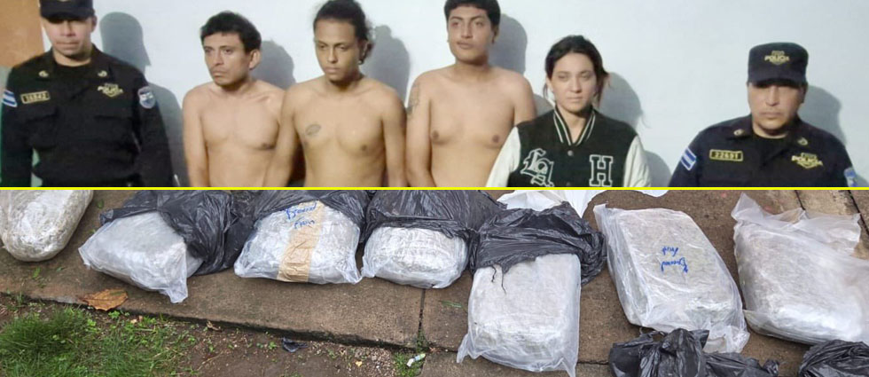 Arrestan a sujetos que vendían droga y que mantenían enterrada dentro de una residencial en Santa Ana