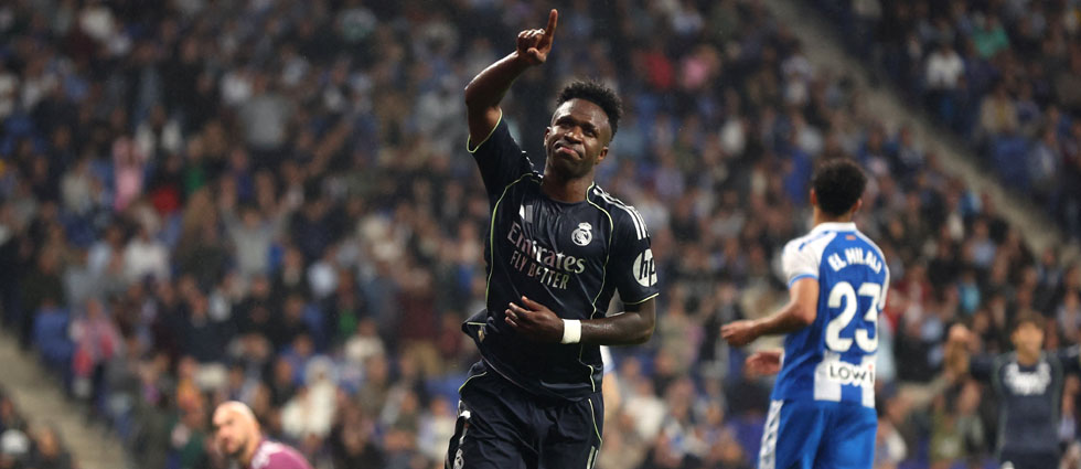 La magia de Vinícius ante el Espanyol evita que el Barcelona celebre el título este domingo