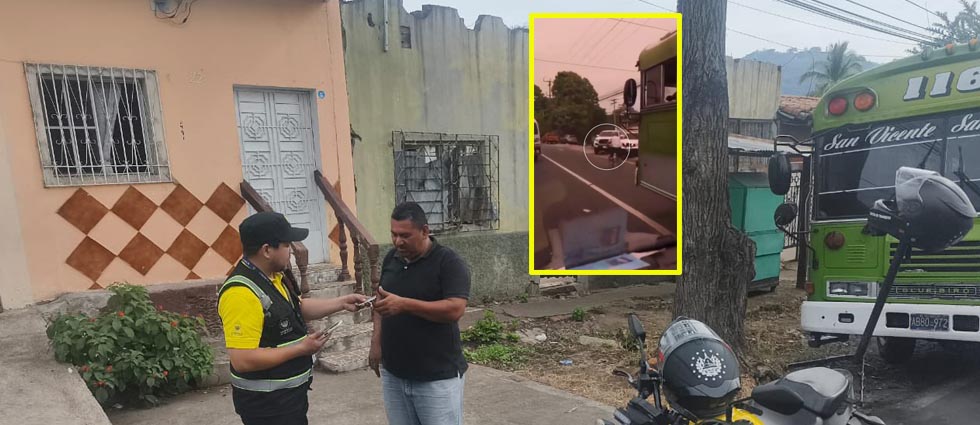 VMT multa a motorista que arriesgó la vida de un ciclista al circular sobre el hombro de la vía