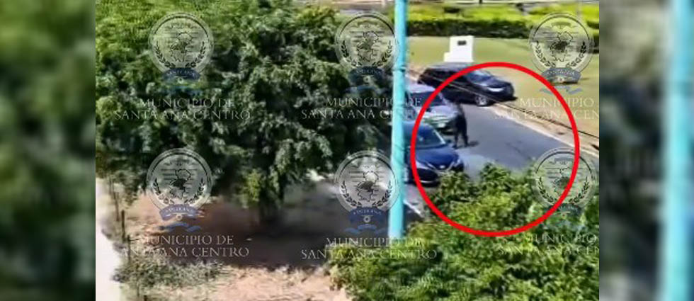 Sujeto saca su arma de fuego en hecho de intolerancia en Santa Ana