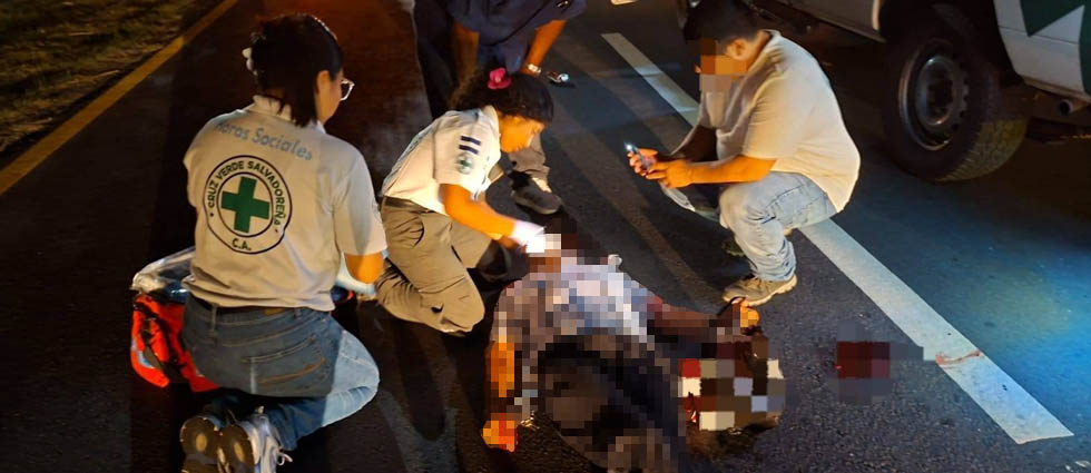 Peatón acaba en el hospital tras ser arrollado en San Martín