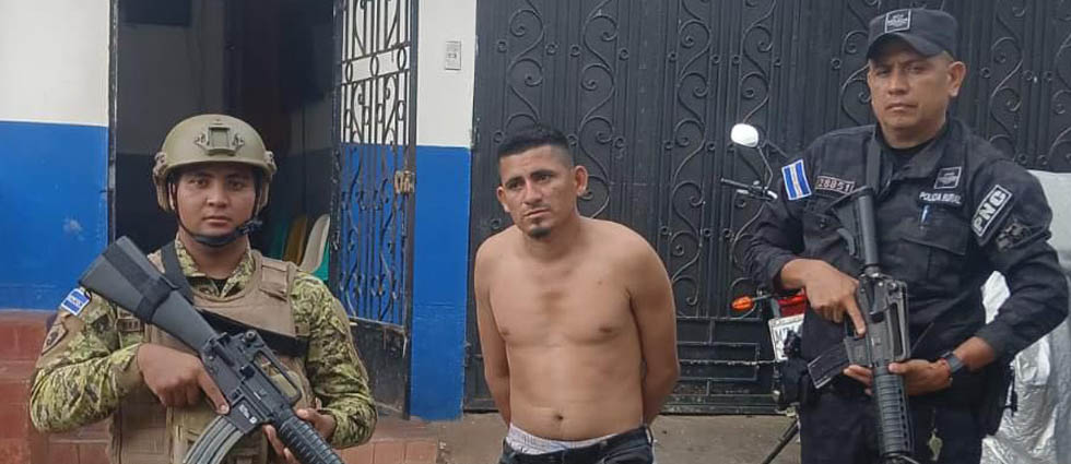 Capturan a MS que se ocultaba en una zona rural de San Miguel