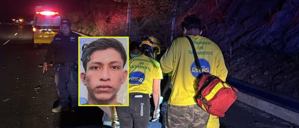 Identifican al joven motociclista que falleció tras chocar contra vehículo en La Paz