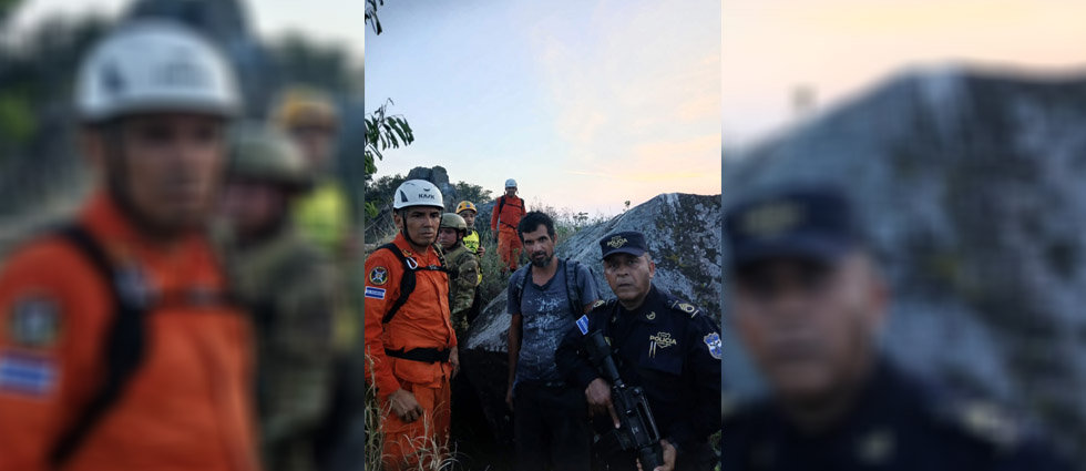 Socorristas localizan a hombre que se había extraviado en cerro de Usulután