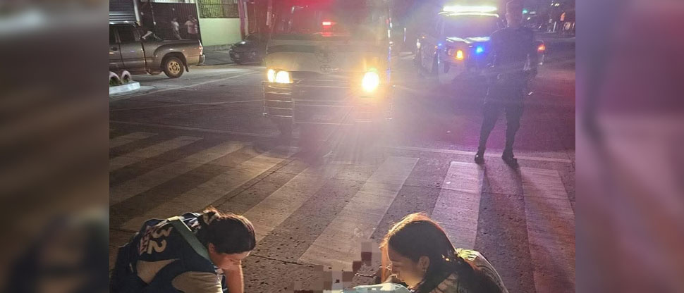 Peatón pierde la vida al ser atropellado en calle al Volcán, San Salvador