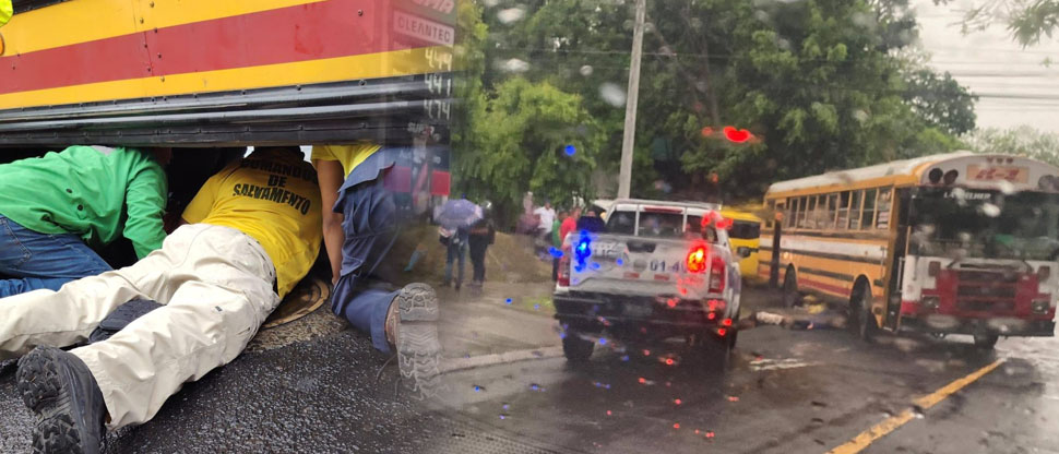 Estudiante de la UES fallece atropellada por autobús frente al portón de Economía del Alma Mater