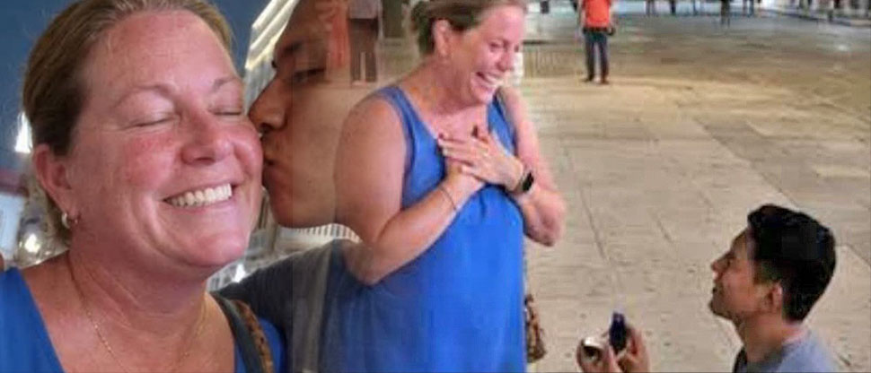 “Gringa” visita El Salvador y encuentra el amor de su vida en playa El Sunzal