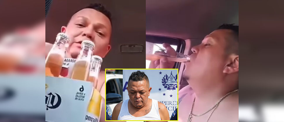 Capturan a sujeto que presumía cuando consumía cervezas y manejaba al mismo tiempo