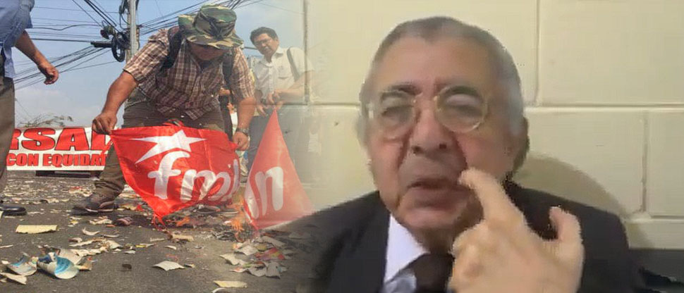 Ronal Umaña confirma que el FMLN lo ha buscado como fuerte precandidato presidencial para el 2027