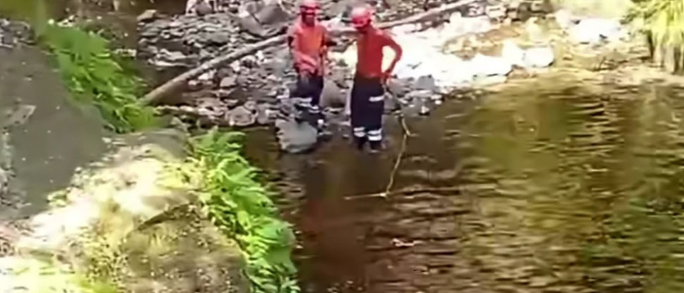 Buscan a adolescente que desapareció tras lanzarse a una poza de un río de Cuscatancingo