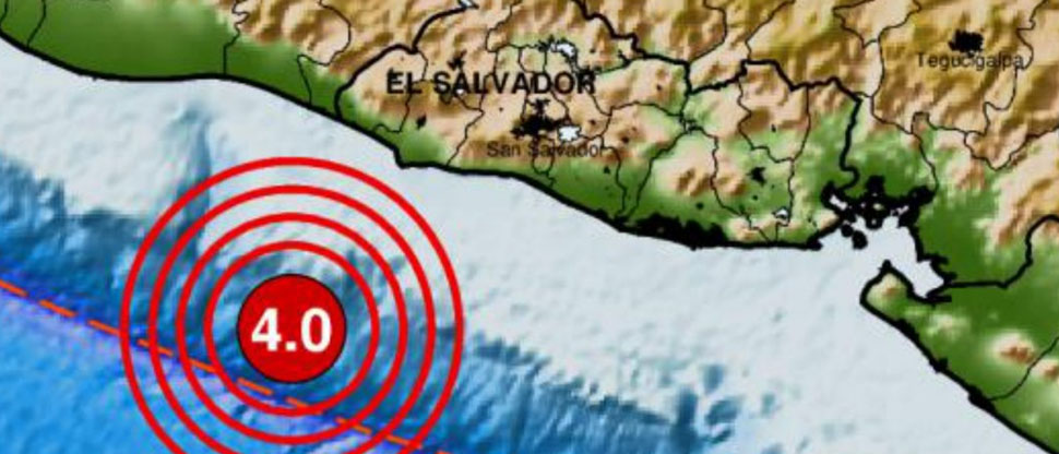 Fuerte sismo sacude parte del territorio salvadoreño, la mañana de este viernes