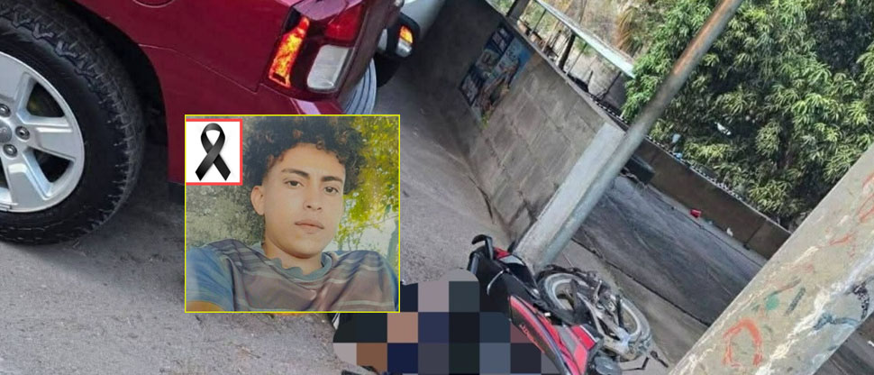 Él era Alexander, joven motociclista que falleció al accidentarse en San Miguel