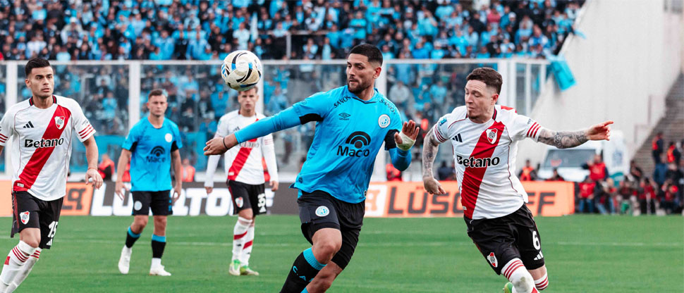 Lo tiene de hijo: Belgrano remonta y le gana River Plate la final del fútbol argentino