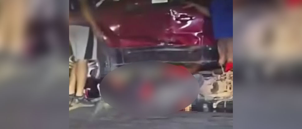 Motociclista sobrevive de milagro tras aparatoso choque en Santa María, Usulután