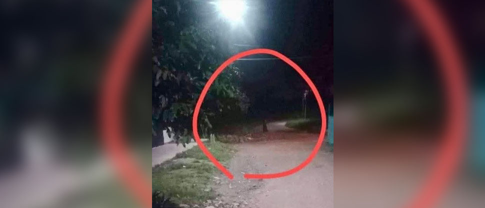 ¿Actividad paranormal? Habitantes de comunidad en Suchitoto afirman que ven una extraña silueta a medianoche