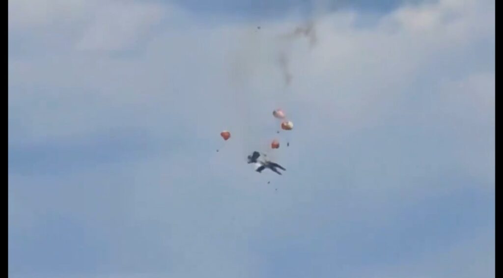 Aviones militares chocan duranet show aéreo en Idaho