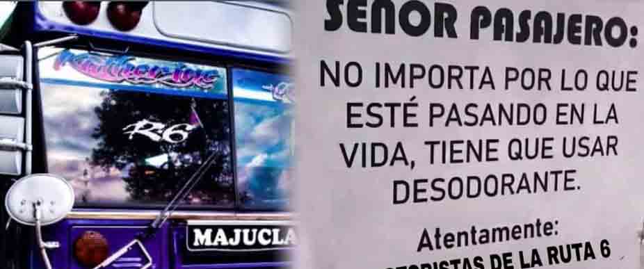 Busero de la ruta 6 lanza importante «aviso parroquial» para sus pasajeros