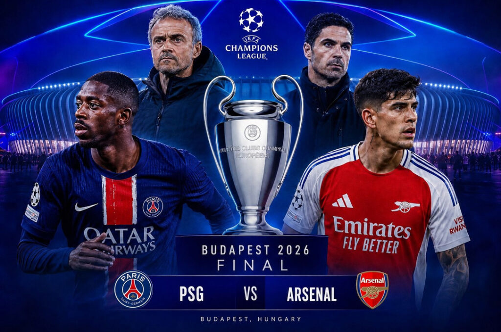 Final servida: PSG y Arsenal se enfrentarán por el título de la Champions