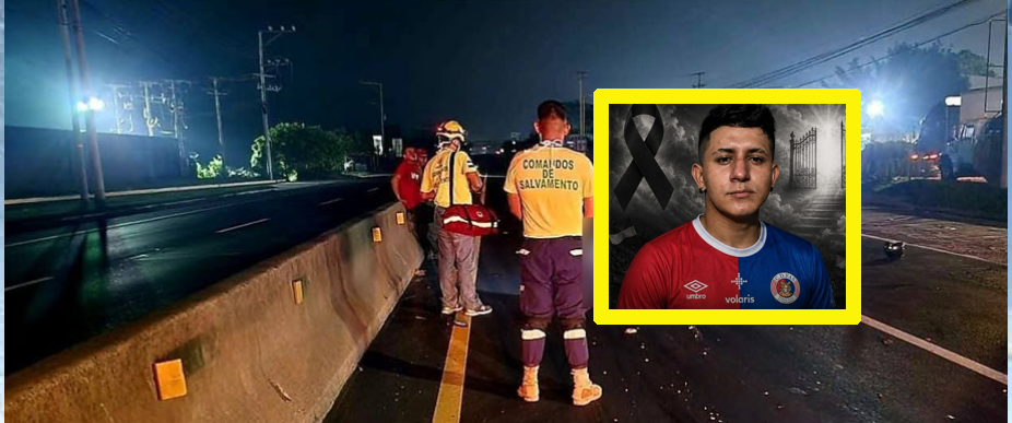 Él era Ulises Clavel, biker que falleció tras chocar contra furgón en Quezaltepeque