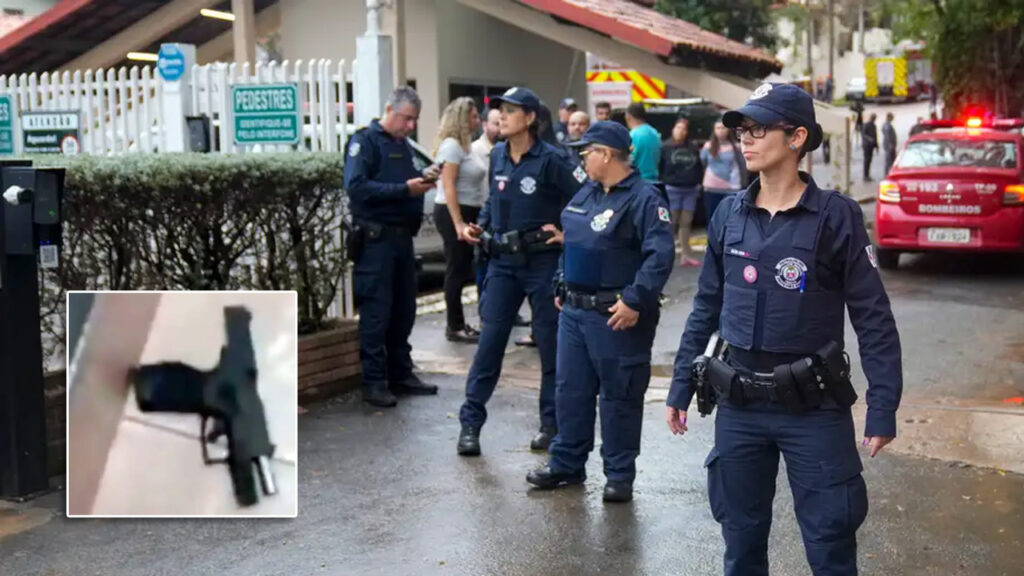 Brasil: niño de 13 años lleva un arma a la escuela y acaba con la vida de dos personas