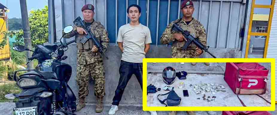 Arrestan a falso delivery en Reparto La Campanera y le decomisaron dinero y varios estupefacientes