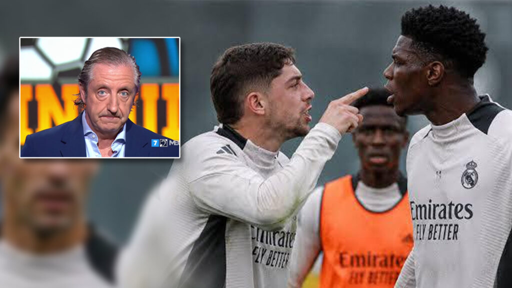 Valverde se deslizó y se golpeó la cabeza en una mesa, aseguran en El Chiringuito