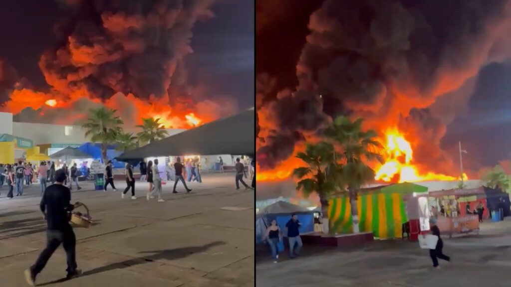Incendio en una feria deja cinco muertos en Tabasco, México