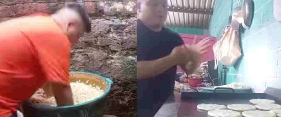 Viralizan a joven de Cojutepeque que sabe hacer tortillas
