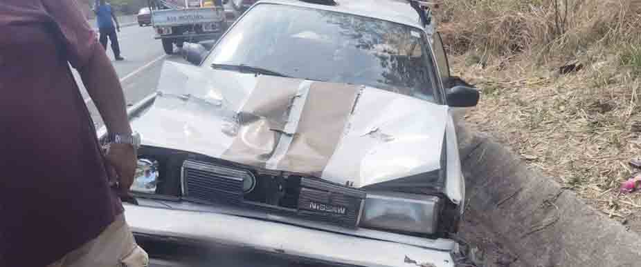 5 Personas lesionadas tras accidentarse en La Paz