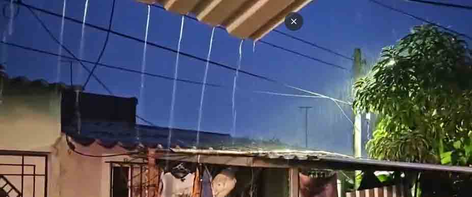 Reportan lluvias este sábado en San Salvador