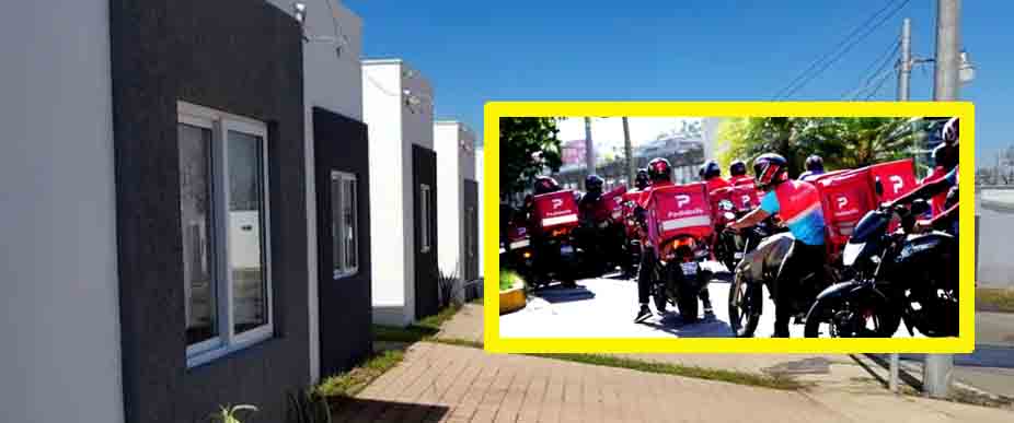 Residentes de Ciudad Marsella buscan poner «condiciones» a los repartidores de comida