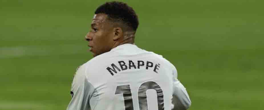 Mbappé trabaja en solitario con miras al Clásico