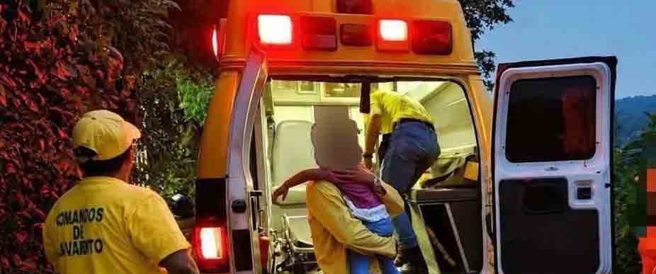 Motociclista lesiona a niña de 3 años cuando intentaba cruzar la calle