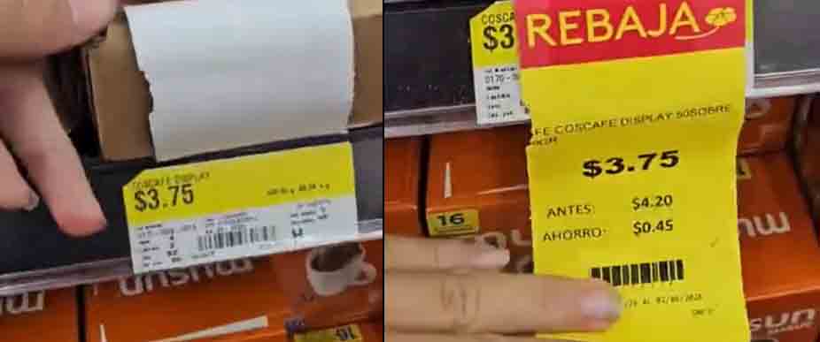 Supermercado genera polémica por «ofertón» de café