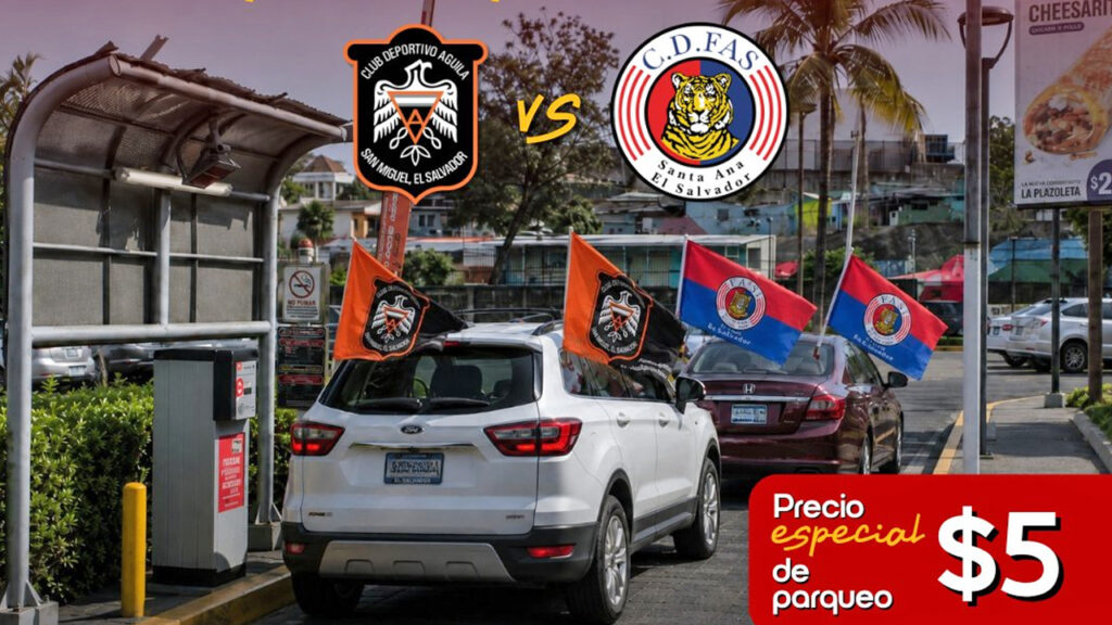Centro comercial ofrece tarifa especial de parqueo a los asistentes a la final entre Águila y FAS