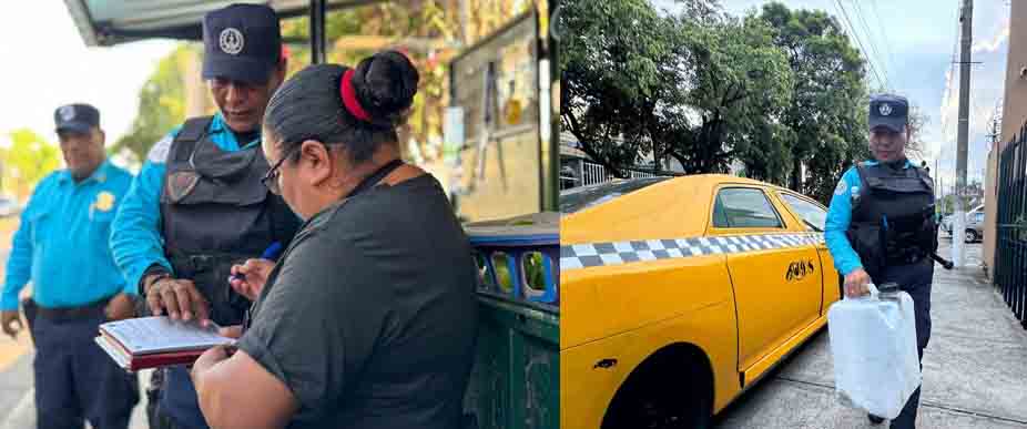 Realizan operativo para evitar el cobro ilegal de parqueos en la final Águila contra FAS